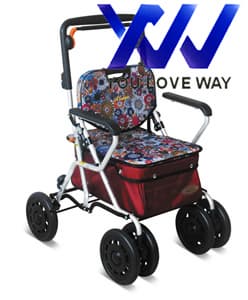 Rollator and shopping cart for eldery factory